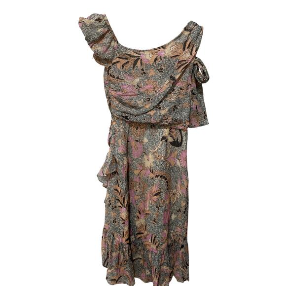 Ulla Johnson Uma Birds Of Paradise Voile Dress Size 0 New with Tags - Picture 11 of 11